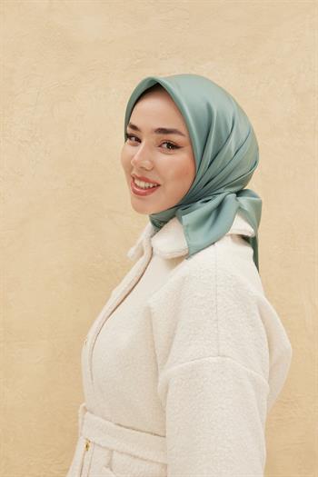 Silk Home Düz Shiny Eşarp - Mint