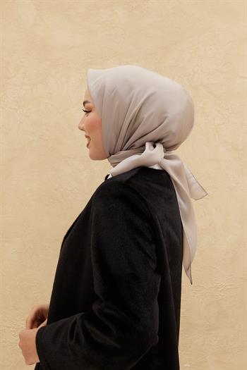 Silk Home Düz Shiny Eşarp - Taş