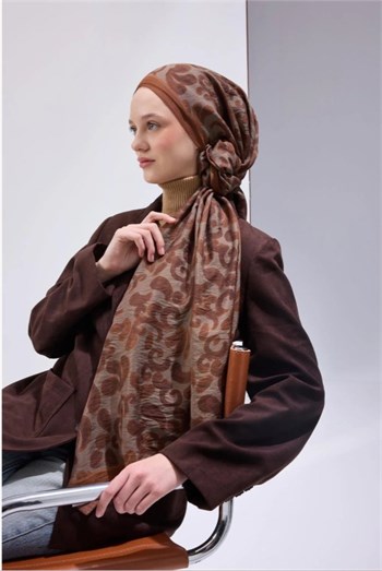 Silk Home Mayda Şal - 81016-08 Taba