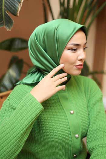 Silk Home Micro Eşarp - Çimen