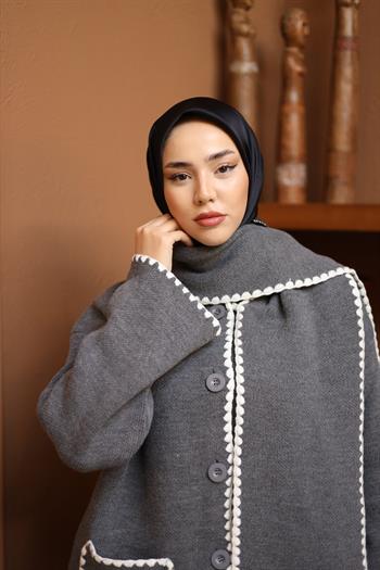 Silk Home Micro Eşarp - Siyah