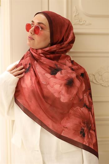 Silk Home Nariya Şal - 90006 - Bordo