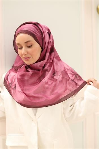 Silk Home Nariya Şal - 90006 - Mürdüm