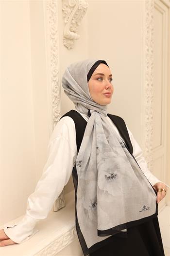 Silk Home Nariya Şal - 90006 - Siyah Taş