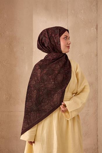 Silk Home Nariya Şal - 90009 - Bordo