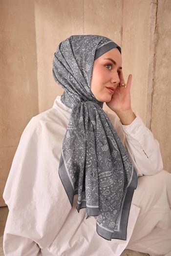 Silk Home Nariya Şal - 90009 - Gri
