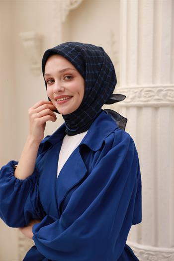 Silk Home Olinda Eşarp - 48004 - Lacivert Mavi