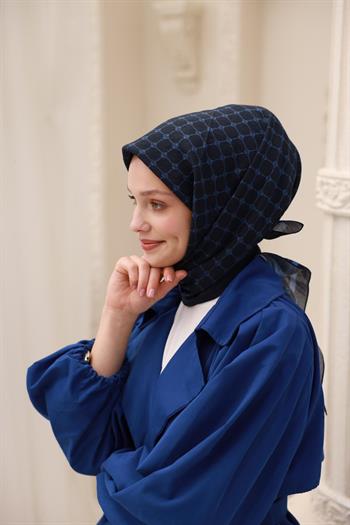 Silk Home Olinda Eşarp - 48004 - Lacivert Mavi