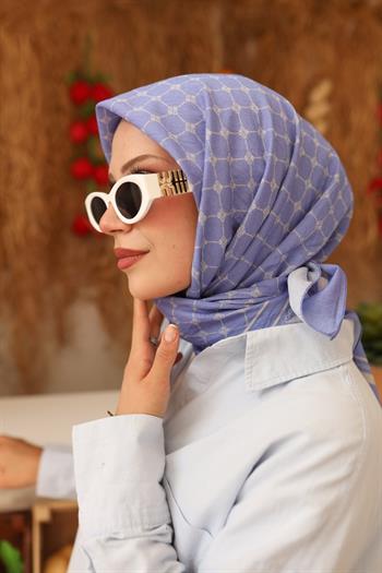 Silk Home Olinda Eşarp - 48004 - Lila Gri