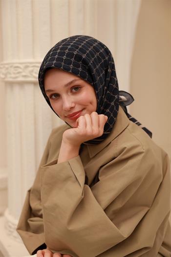 Silk Home Olinda Eşarp - 48004 - Morcivert