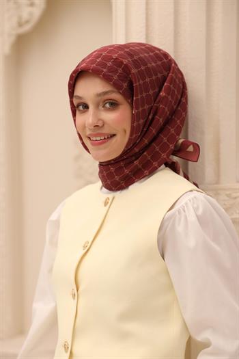 Silk Home Olinda Eşarp - 48004 - Nar Çiçeği