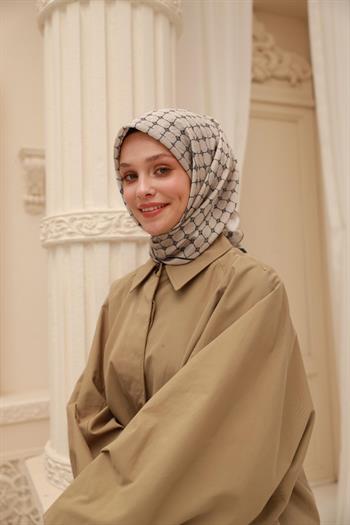 Silk Home Olinda Eşarp - 48004 - Taş