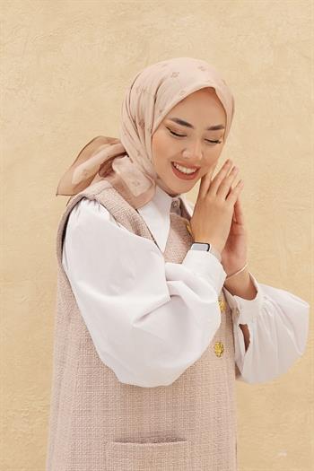 Silk Home Olinda Eşarp - Bej Camel