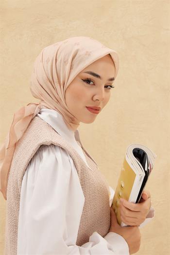 Silk Home Olinda Eşarp - Bej Vizon