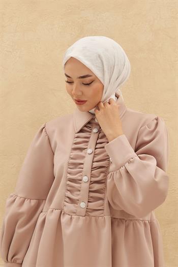 Silk Home Olinda Eşarp - Beyaz Taş