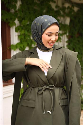 Silk Home Olinda Eşarp - Çam Yeşili