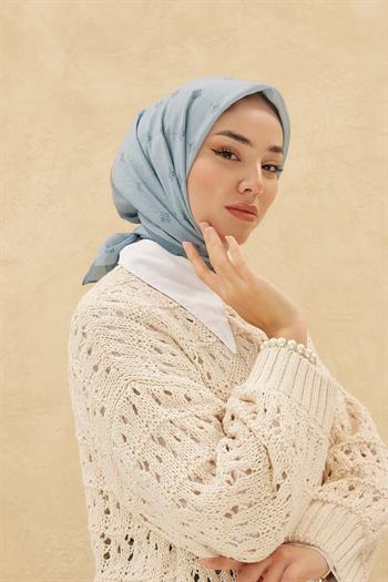 Silk Home Olinda Eşarp - Gök Mavi