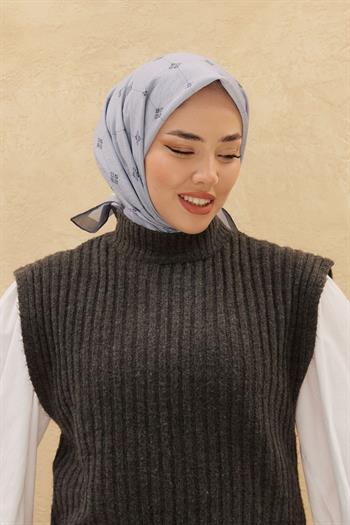 Silk Home Olinda Eşarp - Gri Füme