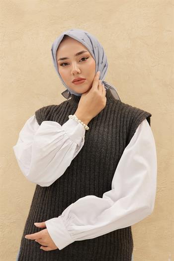 Silk Home Olinda Eşarp - Gri Füme