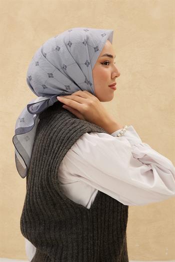 Silk Home Olinda Eşarp - Gri Füme