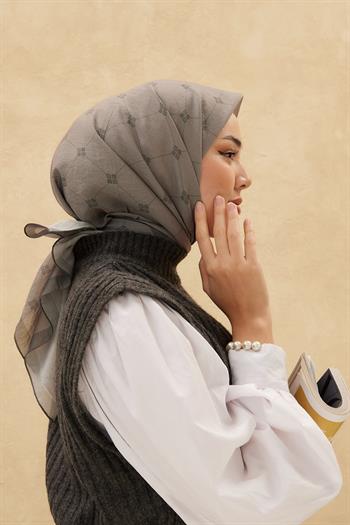 Silk Home Olinda Eşarp - Koyu Duman