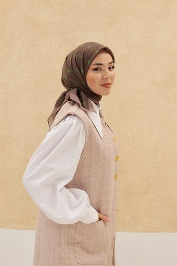 Silk Home Olinda Eşarp - Koyu Haki