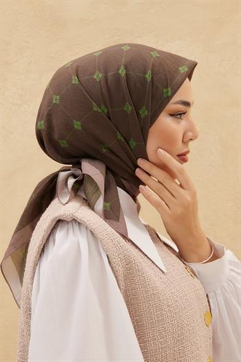 Silk Home Olinda Eşarp - Koyu Haki