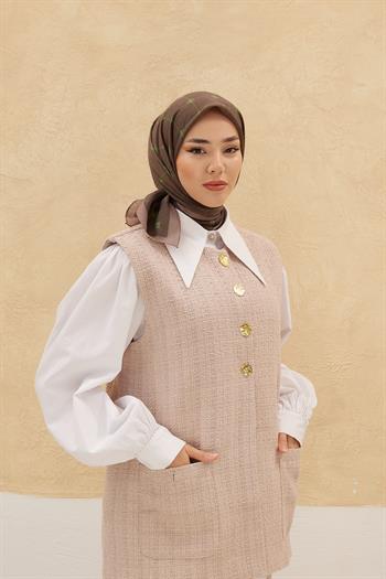 Silk Home Olinda Eşarp - Koyu Haki