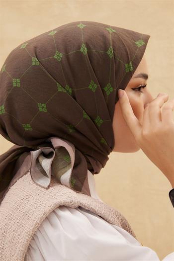 Silk Home Olinda Eşarp - Koyu Haki