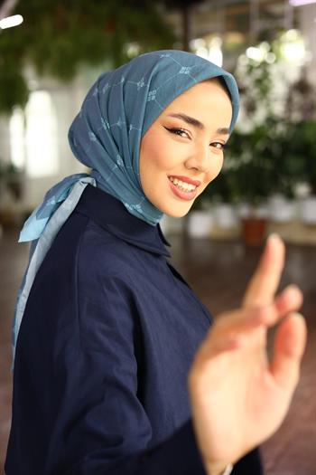 Silk Home Olinda Eşarp - Koyu Mentol