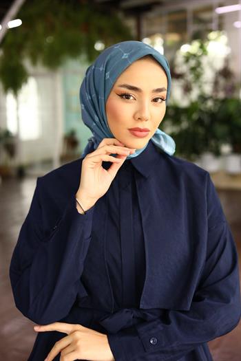 Silk Home Olinda Eşarp - Koyu Mentol