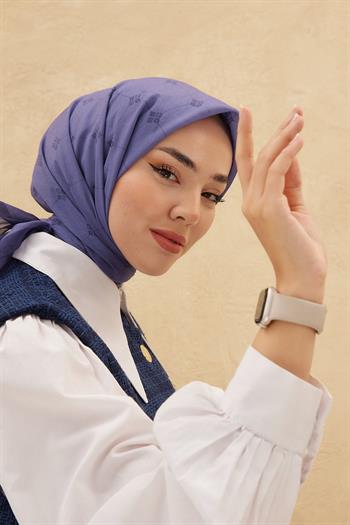 Silk Home Olinda Eşarp - Morcivert