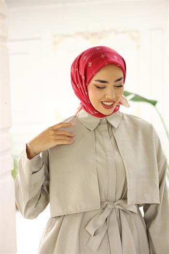 Silk Home Olinda Eşarp - Pembe Bej