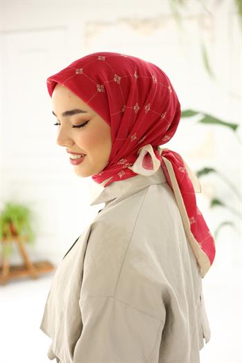 Silk Home Olinda Eşarp - Pembe Bej