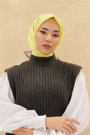 Silk Home Olinda Eşarp - Sarı Yeşil