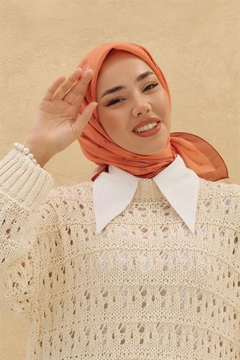 Silk Home Olinda Eşarp - Soft Bakır