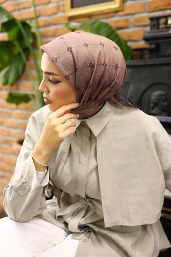 Silk Home Olinda Eşarp - Sütlü Kahve