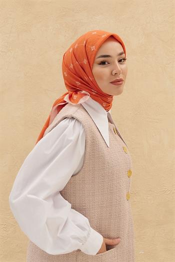 Silk Home Olinda Eşarp - Turuncu