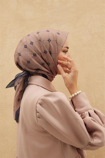 Silk Home Olinda Eşarp - Vizon Lacivert