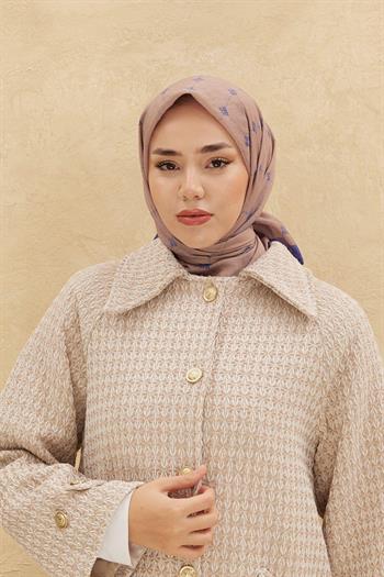 Silk Home Olinda Eşarp - Vizon Mavi