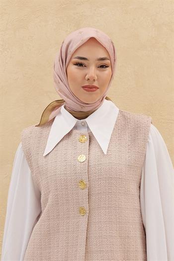 Silk Home Olinda Eşarp - Vizon Yağ Yeşili