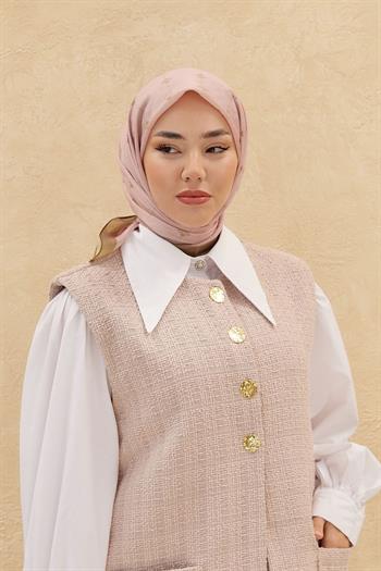 Silk Home Olinda Eşarp - Vizon Yağ Yeşili