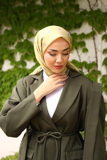 Silk Home Olinda Eşarp - Yeşil Mavi