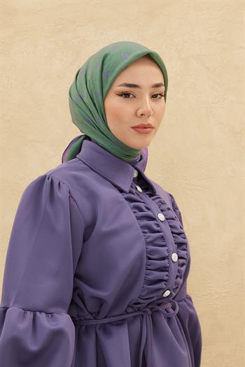 Silk Home Olinda Eşarp - Zümrüt Mor