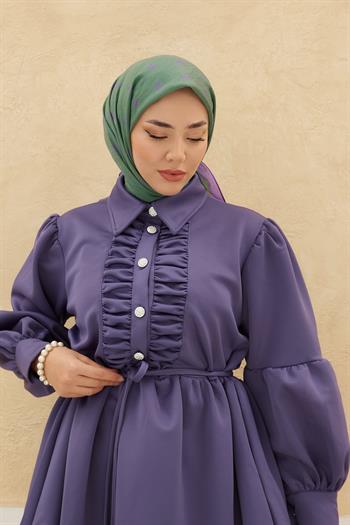 Silk Home Olinda Eşarp - Zümrüt Mor