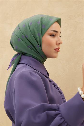 Silk Home Olinda Eşarp - Zümrüt Mor