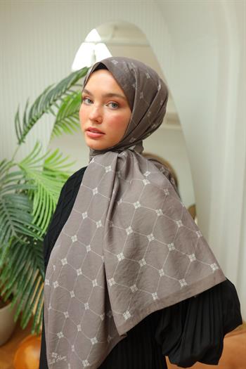 Silk Home Olinda Şal - 49003 - Koyu Taş