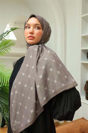 Silk Home Olinda Şal - 49003 - Koyu Taş