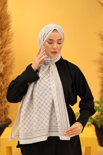 Silk Home Olinda Şal - 49005 - 03 Gri Antrasit