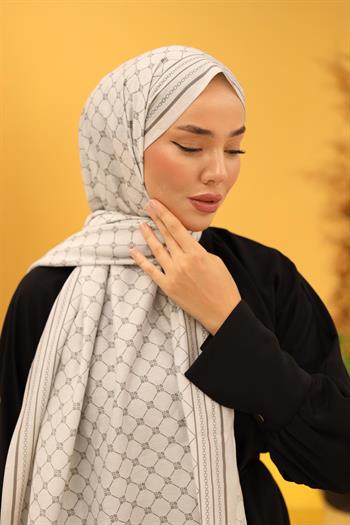 Silk Home Olinda Şal - 49005 - 03 Gri Antrasit